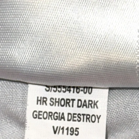 Old Navy High Rise Distressed Stretch Denim Jean Shorts - Women’s 2 - Picture 8 of 8